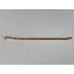 VTG XL 8.25 Ross Simons 925 Sterling Gold Vermeil Diamonds Bracelet