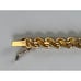 VTG XL 8.25 Ross Simons 925 Sterling Gold Vermeil Diamonds Bracelet