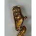 VTG XL 8.25 Ross Simons 925 Sterling Gold Vermeil Diamonds Bracelet
