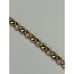 VTG XL 8.25 Ross Simons 925 Sterling Gold Vermeil Diamonds Bracelet