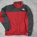 The North Face HyVent Jacket Mens Large Red Black Outdoors Coat Parka Casual
