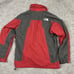 The North Face HyVent Jacket Mens Large Red Black Outdoors Coat Parka Casual