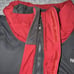 The North Face HyVent Jacket Mens Large Red Black Outdoors Coat Parka Casual