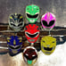 Set of 7 Power Rangers Enamel Pins