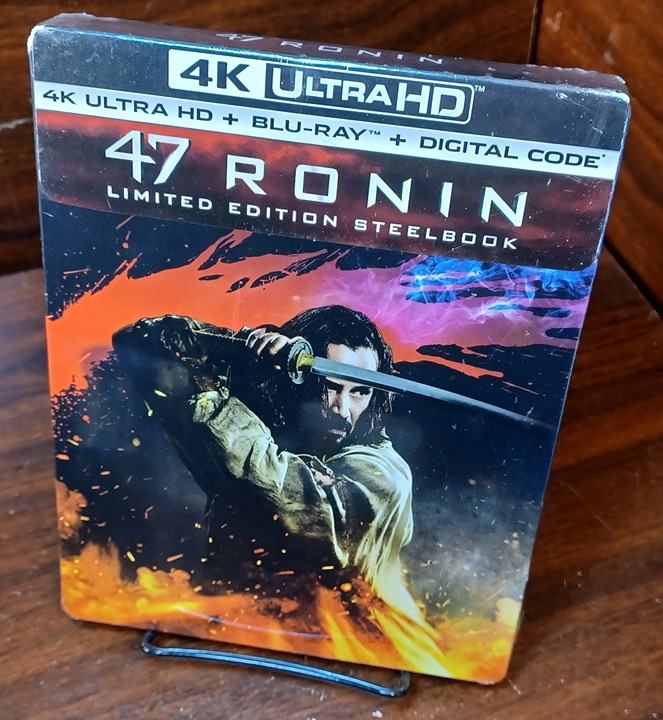 47 Ronin Steelbook (4K+Blu-ray)NEW-DAMAGED-Free Box Shipping with Tracking