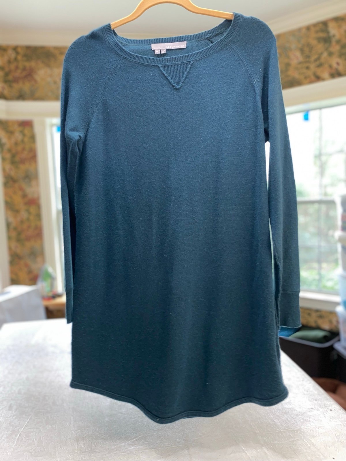 Teal 360 Sweater