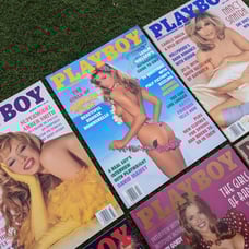 Vintage Playboy Magazines Lot of 9 Issues 1995
