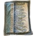 Soft Surroundings Blue White paisley pillow shams set zip close cotton linen