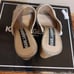 KARL LAGERFELD PARIS Women's Hensley Platform Sandals Size 8
