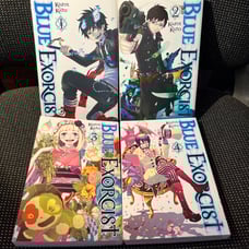 Blue Exorcist #1-4 (Viz, April 2011) Manga In English By Kazue Kato. Clear bag