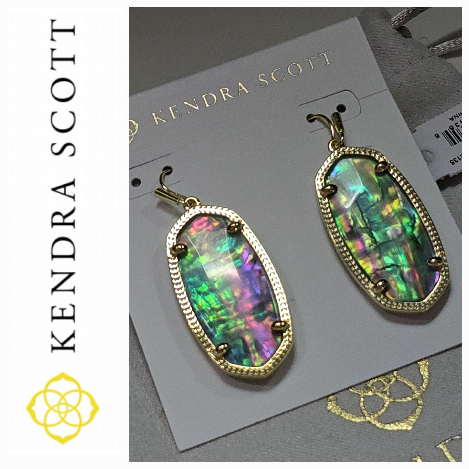 KENDRA SCOTT Elle Filigree Drop Earrings