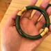 Vintage Chinese jade bangle bracelet