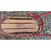 Antique Flexible Flyer Model 28 Push Handle Baby Sleigh Sled With Wheels EUC