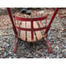 Antique Flexible Flyer Model 28 Push Handle Baby Sleigh Sled With Wheels EUC