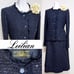 ◎ Same-day shipping available! Leilian Ceremony 7 size, small pocket, navy tweed.
