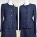 ◎ Same-day shipping available! Leilian Ceremony 7 size, small pocket, navy tweed.