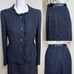 ◎ Same-day shipping available! Leilian Ceremony 7 size, small pocket, navy tweed.