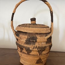 Old Hand Woven Basket