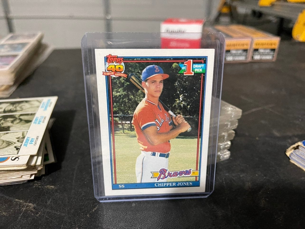 Chipper jones rookie cards