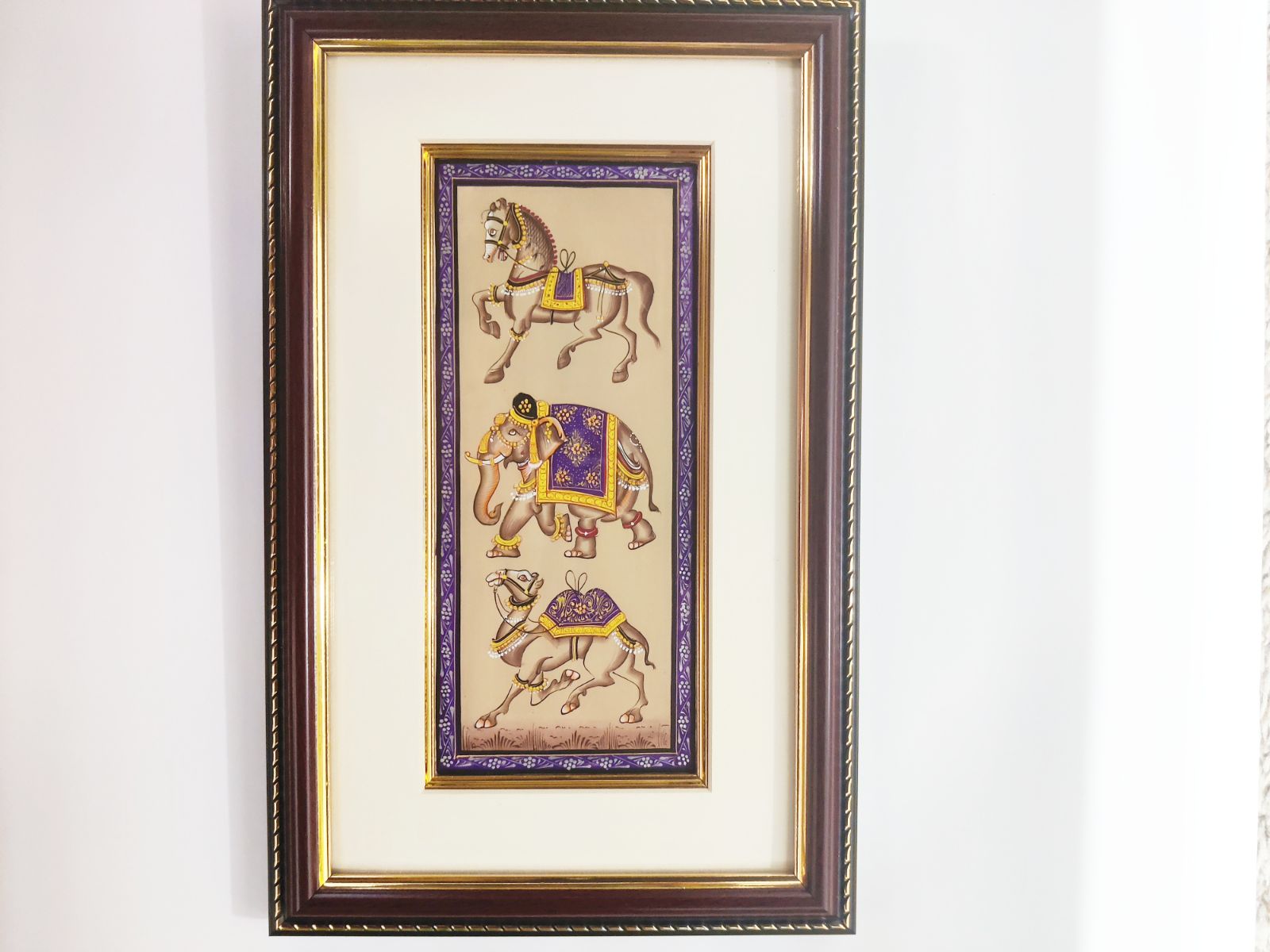 Indian Miniature Painting Animal Art