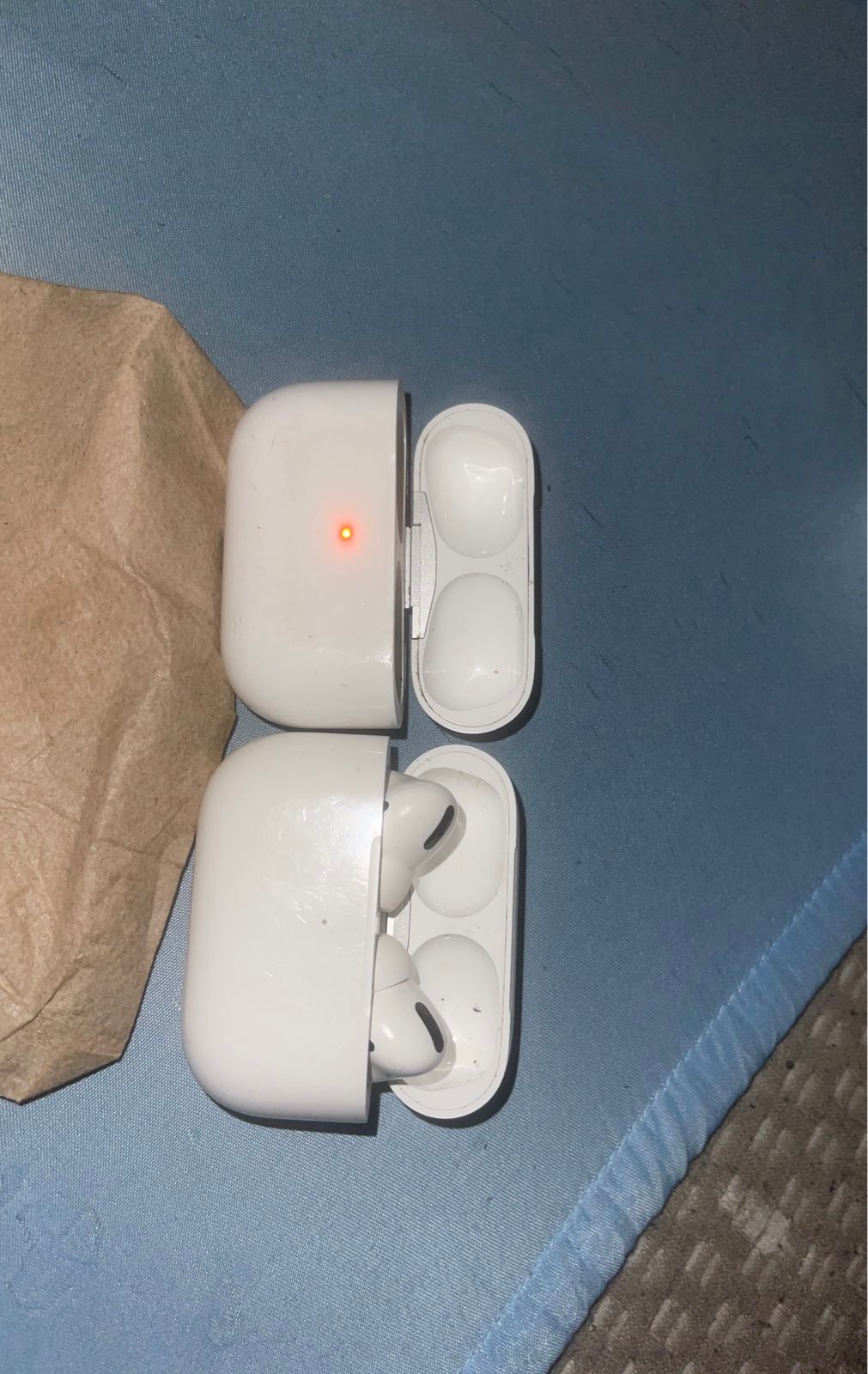 Apple AirPods Pro regular airpods and 2 additional charging case