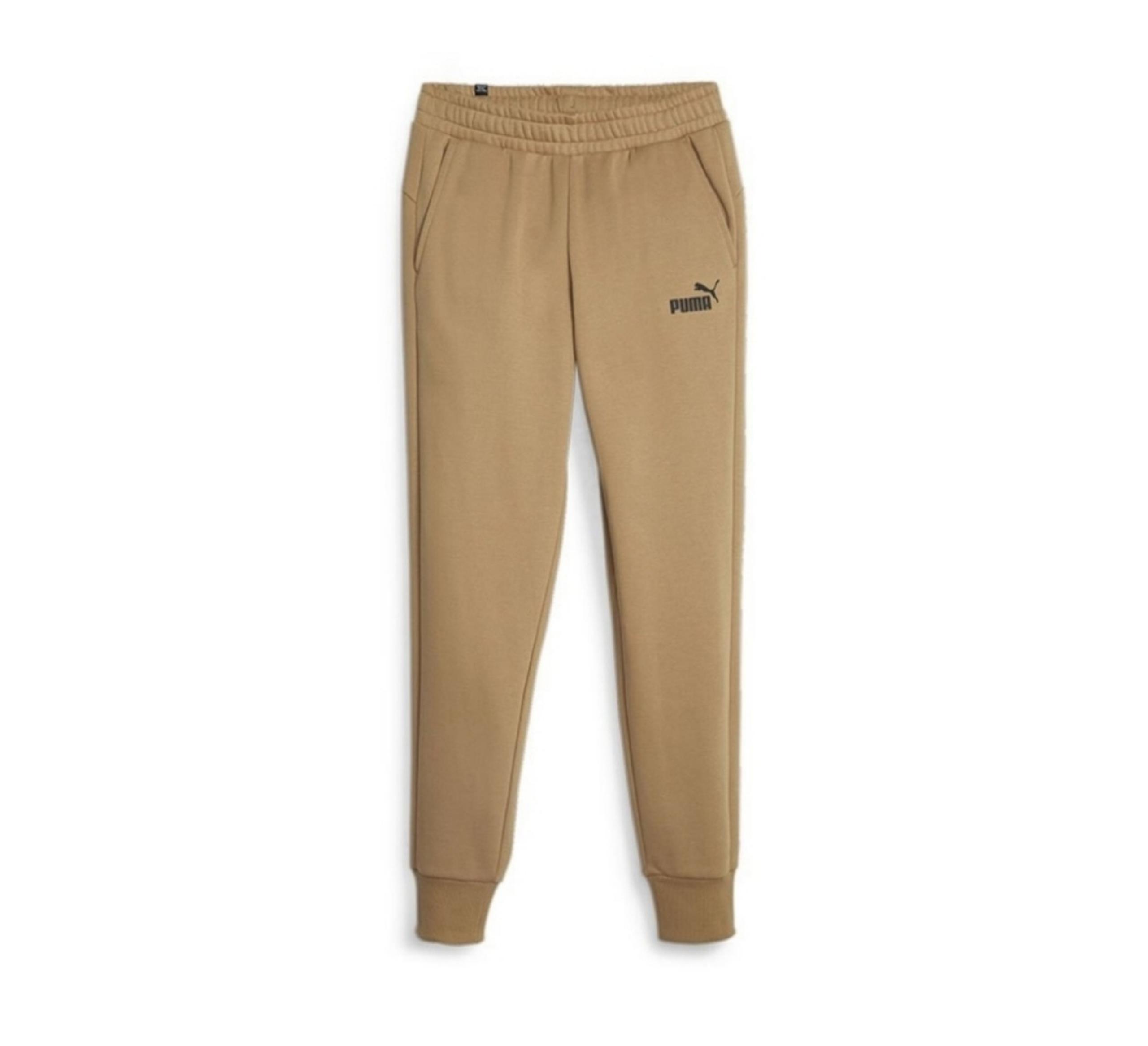 NWT Puma Ess Logo Pants Toasted Beige Mens Small