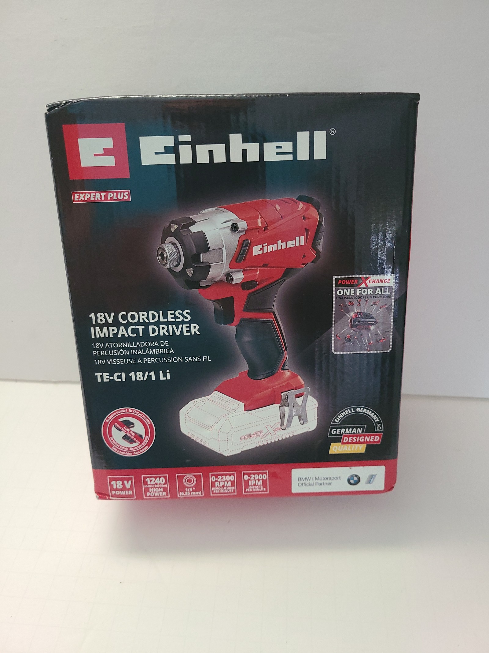 Einhell Power X-Change TE-CI 18/1 Li Impact Driver w/Variable Speed, Tool Only