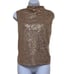 Melrose and Market Womens Plus XXL All Over Sequin Top Rose Gold Sleeveless NWT