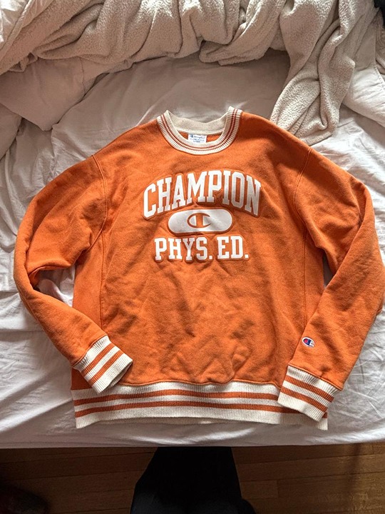 Creamsicle Champion Crewneck