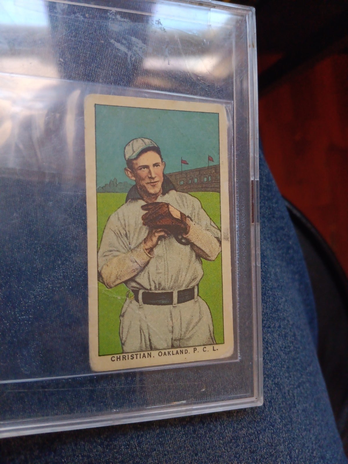1910 T212-2 Obak Cigarettes Baseball Card
