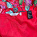 & Other Stories Red Floral Ruffle Wrap Midi Skirt Size 8