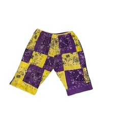 La Lakers Bandana Patched Shorts