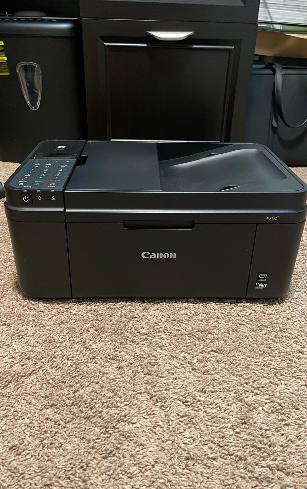 Canon Pixma MX492 all-in-one wireless printer - black