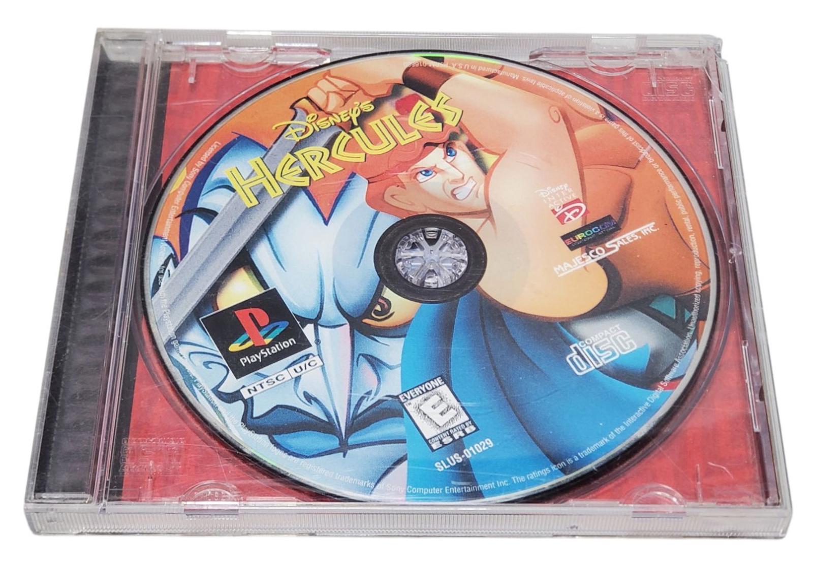 Disneys Hercules Action Game PS1 (Sony PlayStation 1) NO MANUAL Tested
