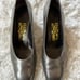 Salvatore Ferragamo Leather Square Toe Pumps