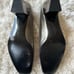 Salvatore Ferragamo Leather Square Toe Pumps