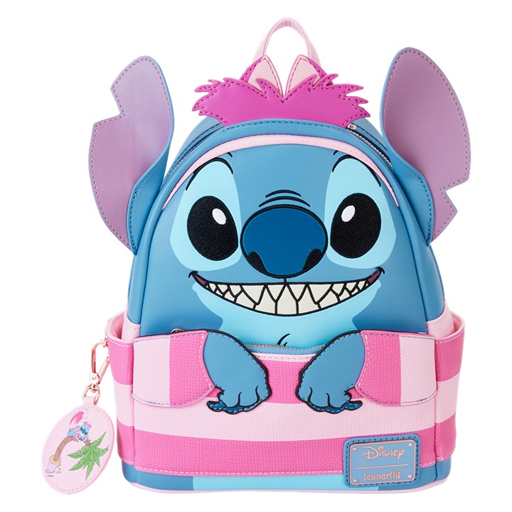 ❄️New❄️Stitch In Cheshire Cat Costume Exclusive Cosplay Mini Backpack
