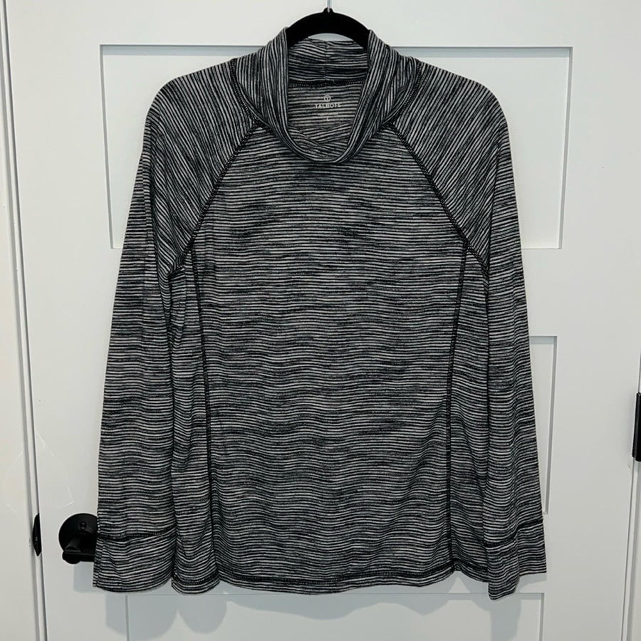Talbots Cowl Neck Long Sleeve Shirt