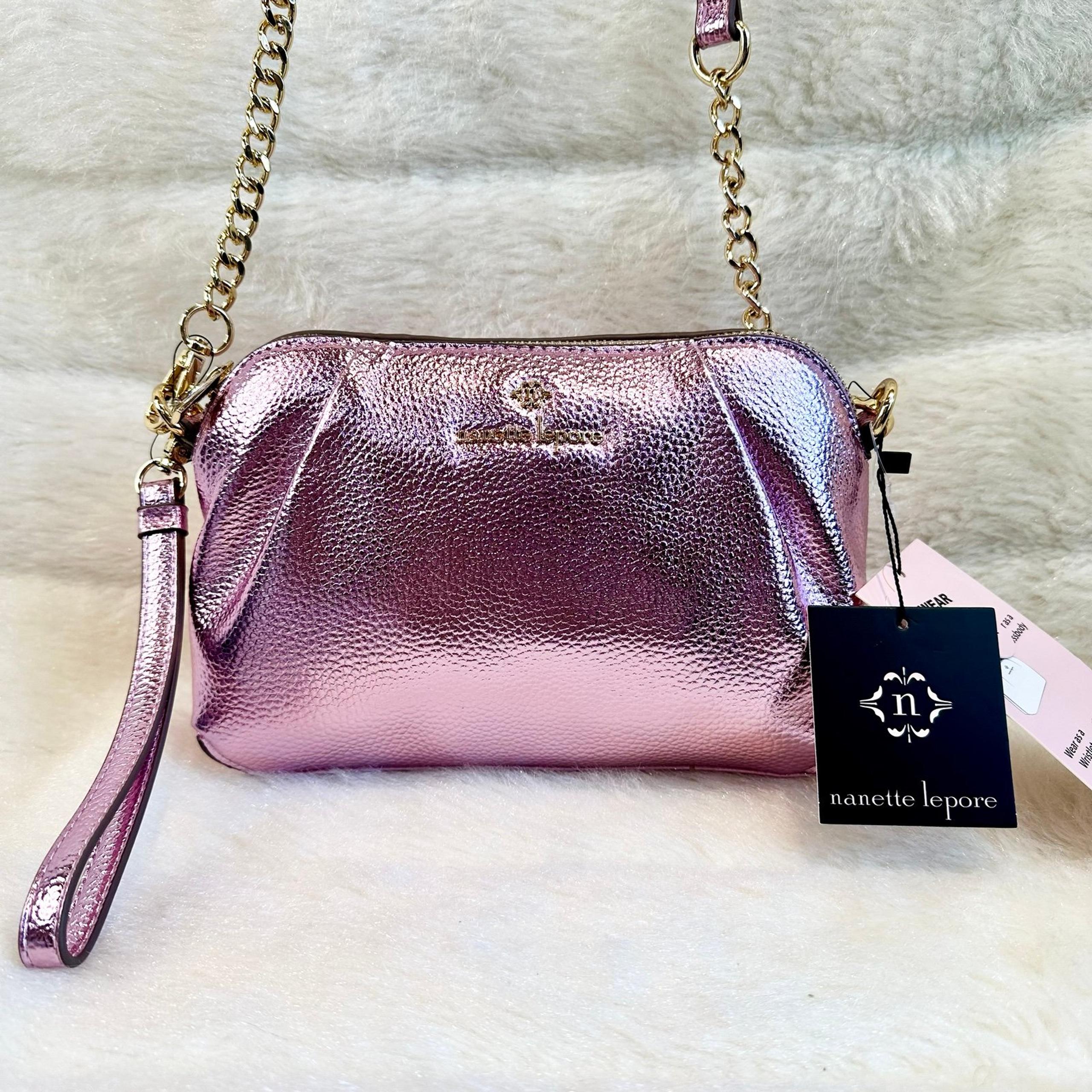 NANETTE LEPORE DAHLIA NWT CROSSBODY/WRISTLET