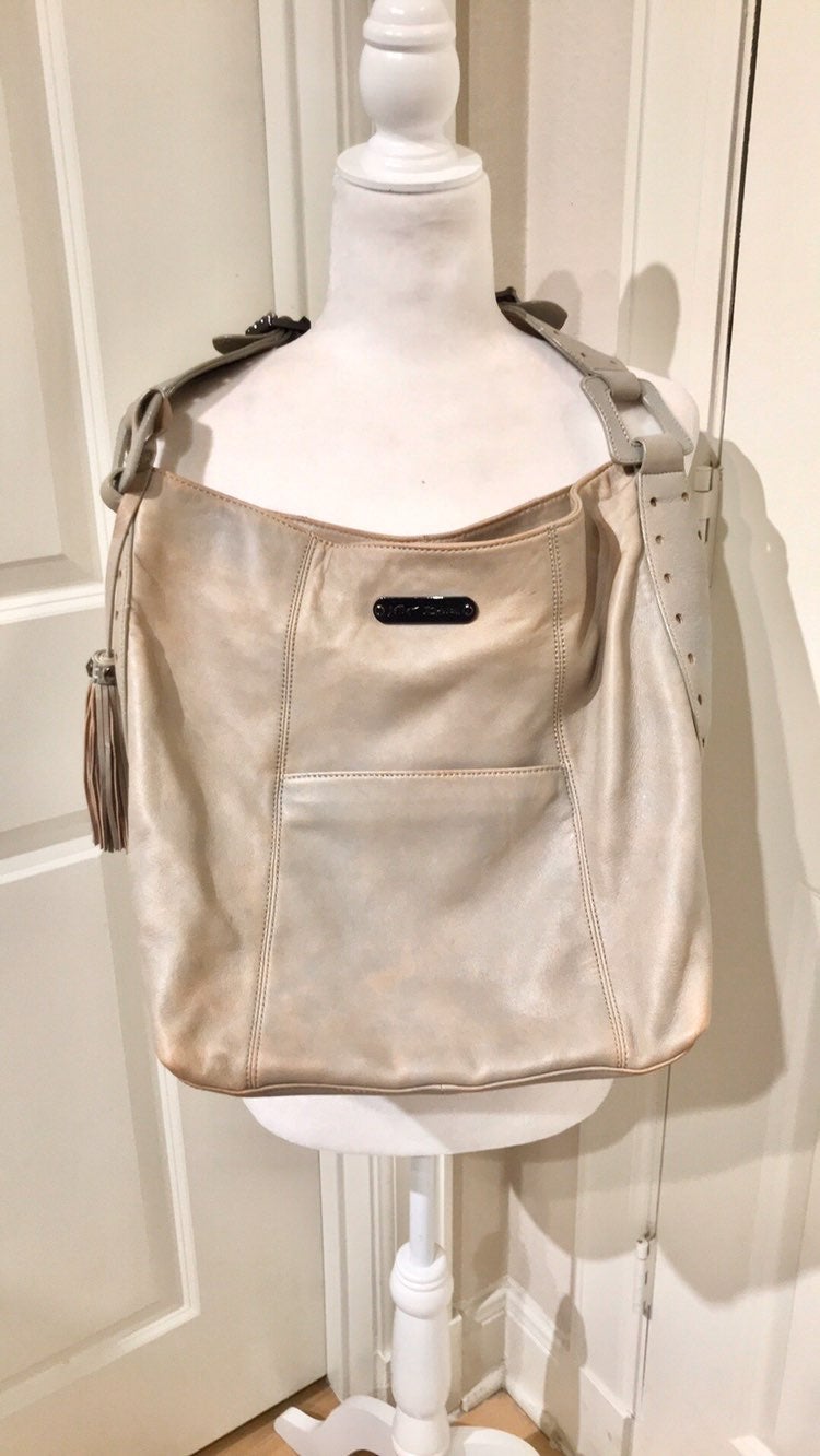 Betsey Johnson Leather Large Hobo Bag