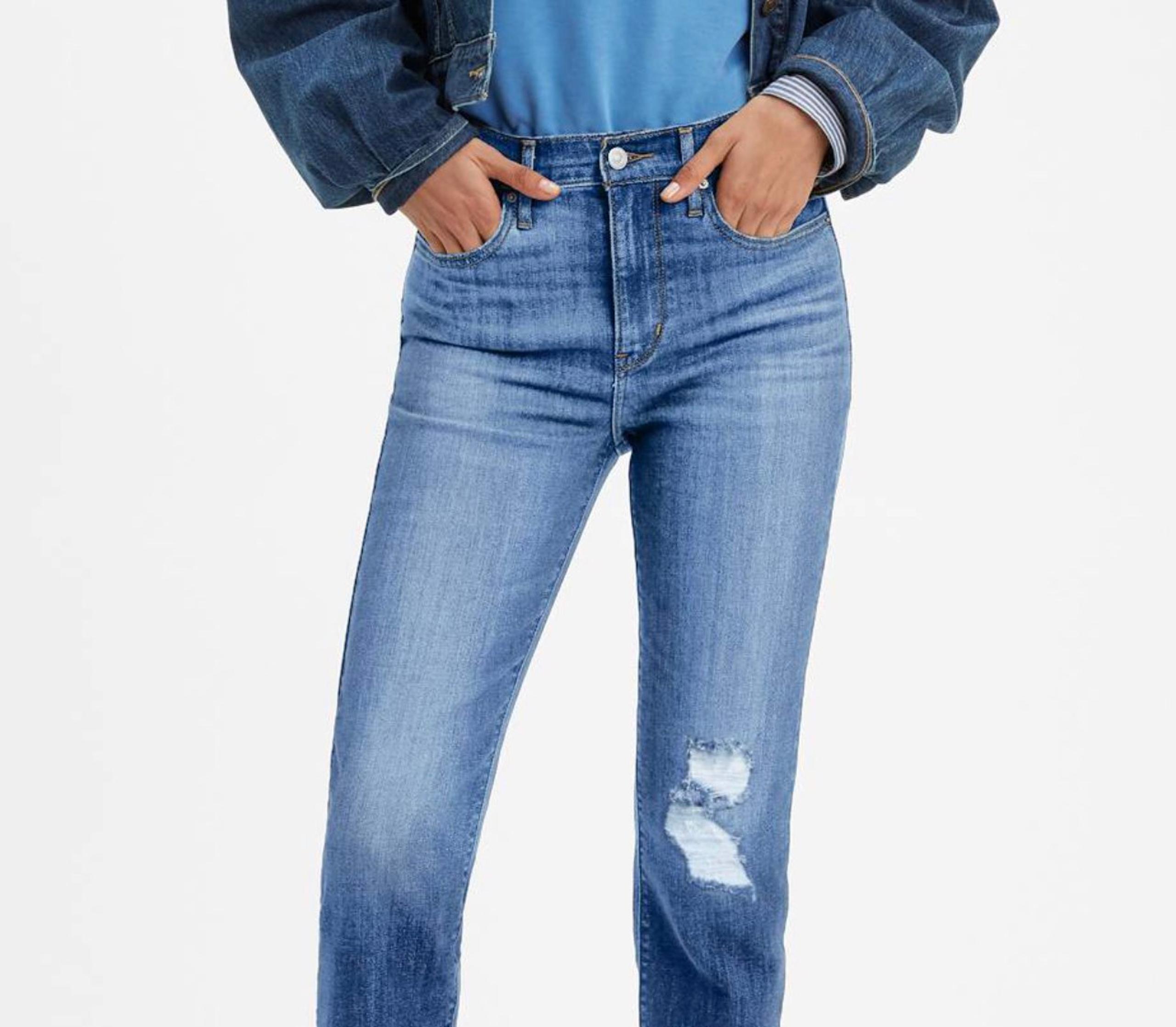 NEW 724 HIGH RISE STRAIGHT CROP WOMEN'S