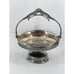 Derby Silver Co. Quadruple Silver Plate Fruit Wedding Basket Birds owl Bowl
