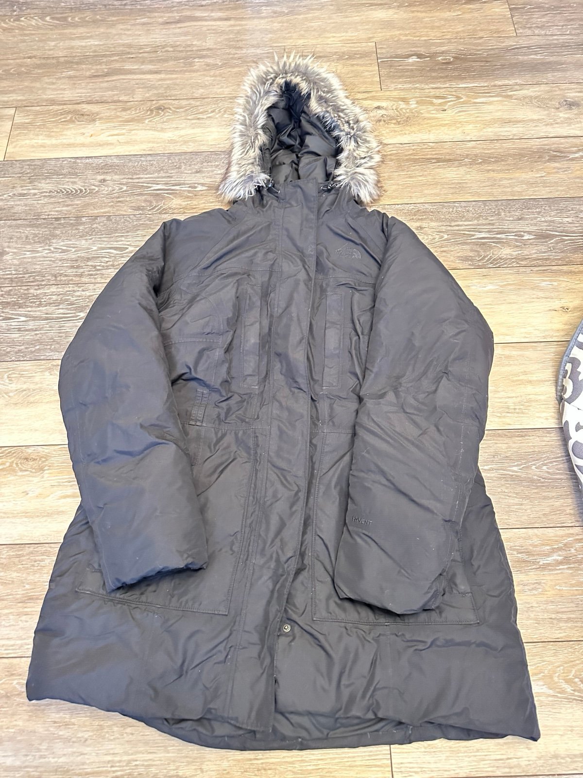 The North Face Black HyVent Parka Jacket