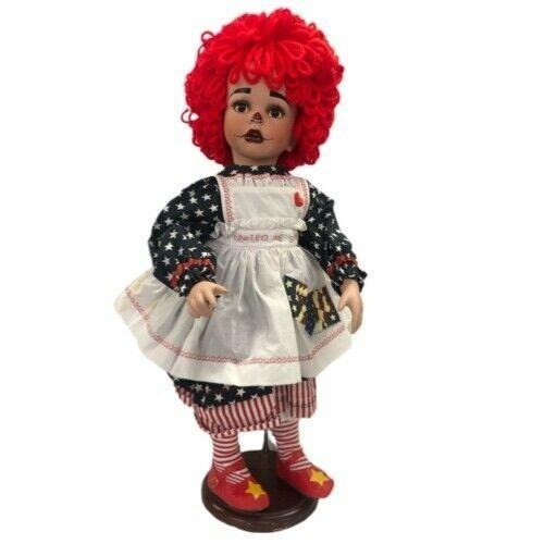 Paradise Galleries Kelly Rupert American Pride United We Stand Rag Time doll