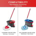 O Cedar Mop Replace Head Compatible with O Cedar Easy Wring Spin Mop
