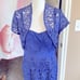 NWT Adrianna Papell two-piece set lace dress