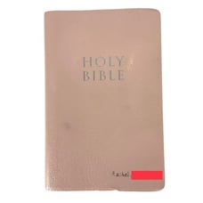 Holy Bible King James Version KJV Zondervan 2012 Pink Faux Leather