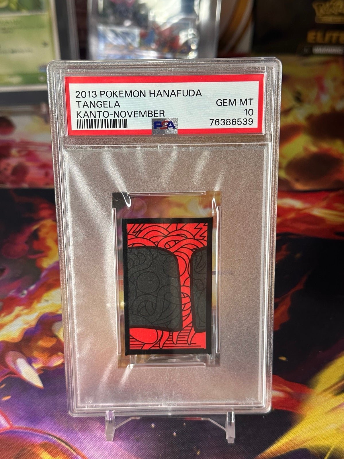 2013 POKEMON HANAFUDA KANTO TANGELA KANTO-NOVEMBER PSA 10