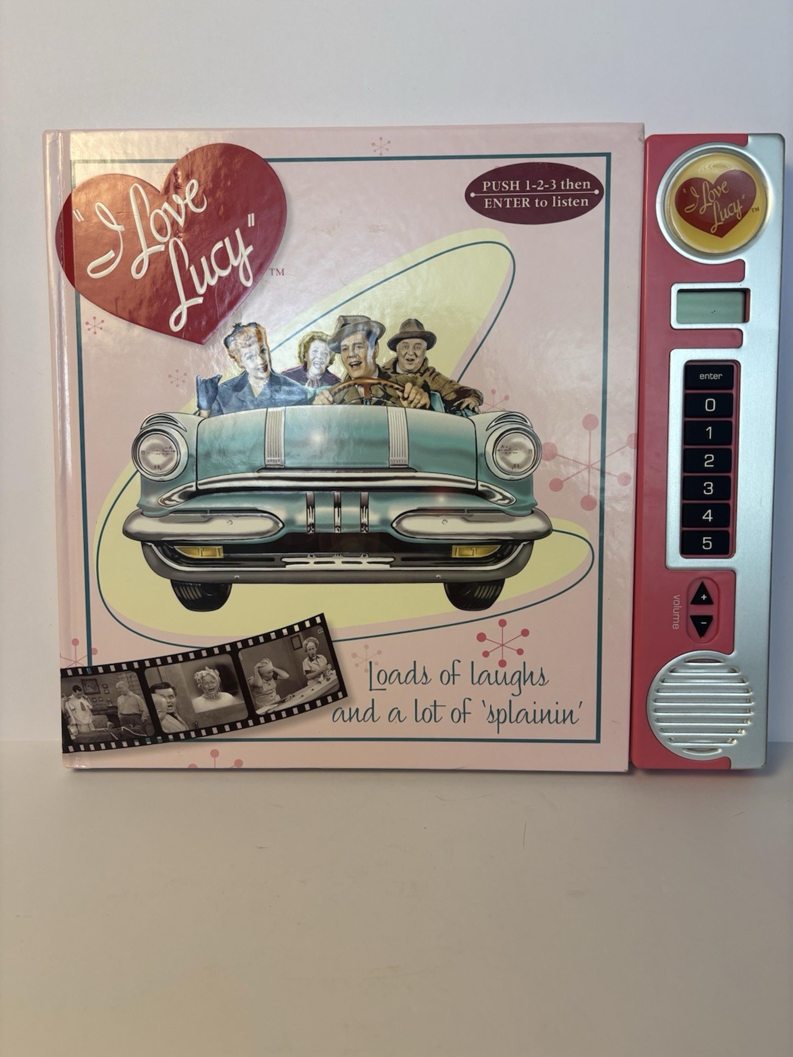 I Love Lucy by Susan Doll (2009, Hardcover) *Tested-WORKS