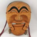 Vintage Korean Hahoetal Theater Mask Carved Wood Movable Mouth Piece